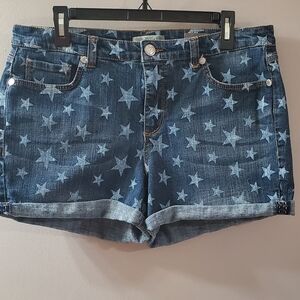 Vintage America By Nine West Starry Shorts. Sz 14